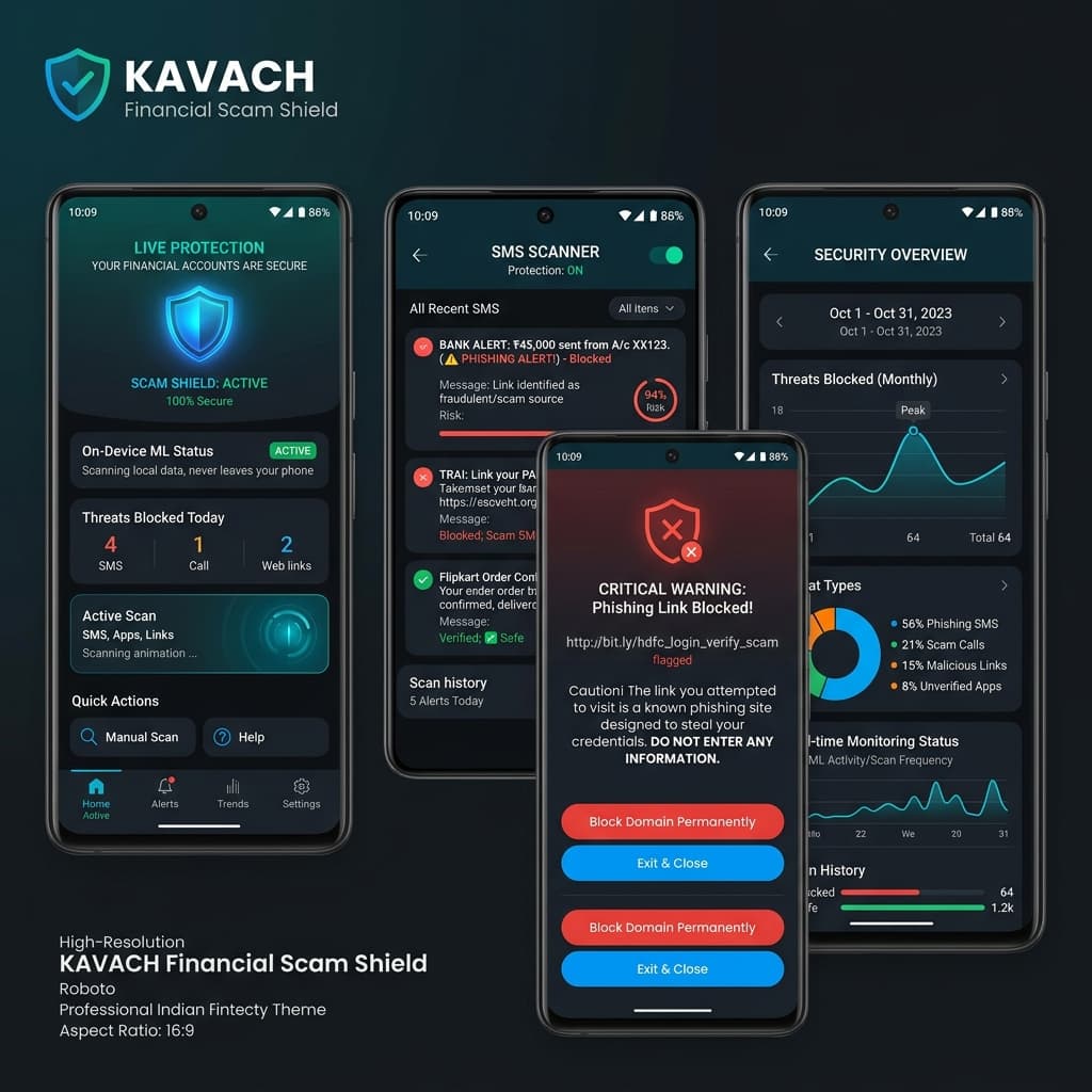 Rakshak-AI: On-Device Fraud Shield